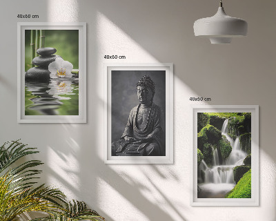 Zidna galerija Opuštajuće ZEN slike na vodi