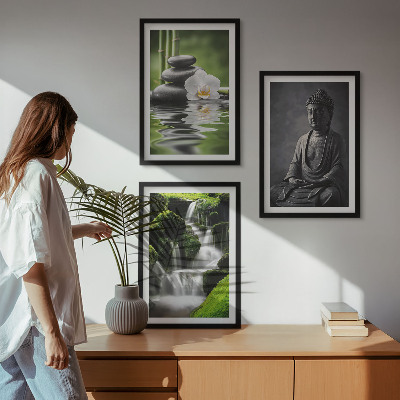 Zidna galerija Opuštajuće ZEN slike na vodi