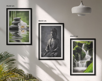Zidna galerija Opuštajuće ZEN slike na vodi