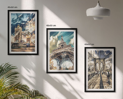 Zidna galerija Mostovi, tornjevi, europski gradovi