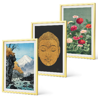 Set 3 slike u okviru Japanska priroda Japanska kultura