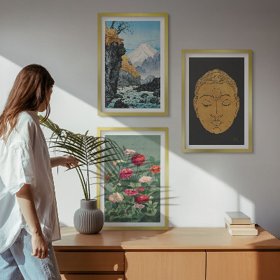 Set 3 slike u okviru Japanska priroda Japanska kultura