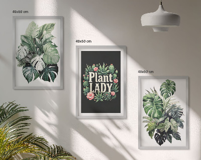Zidna galerija Tropske biljke Plant Lady