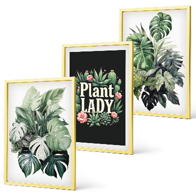 Zidna galerija Tropske biljke Plant Lady