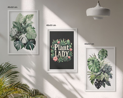 Zidna galerija Tropske biljke Plant Lady