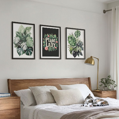 Zidna galerija Tropske biljke Plant Lady