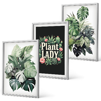 Zidna galerija Tropske biljke Plant Lady
