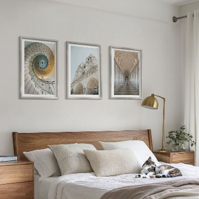 Set 3 slike u okviru Spiralno stubište pročelja katedrale