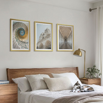 Set 3 slike u okviru Spiralno stubište pročelja katedrale