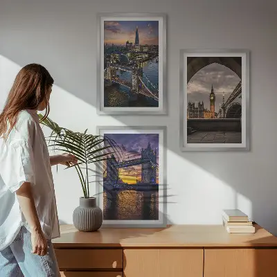Zidna galerija gradski mostovi i satni tornjevi