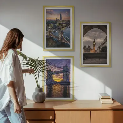 Zidna galerija gradski mostovi i satni tornjevi
