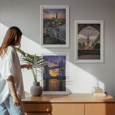 Zidna galerija gradski mostovi i satni tornjevi