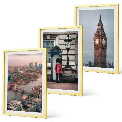 Slika Londonski most i Big Ben triptih u okviru
