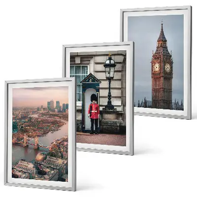 Slika Londonski most i Big Ben triptih u okviru