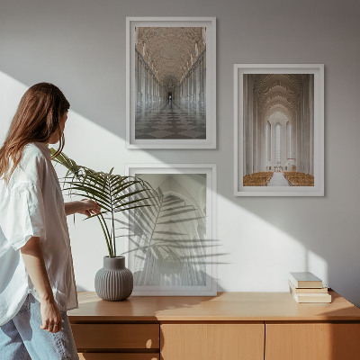 Set 3 slike u okviru Interijeri povijesnih zgrada