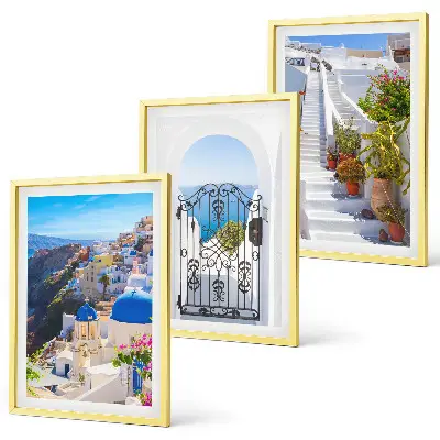 Arhitektura Santorinija u Oiji triptih u okviru