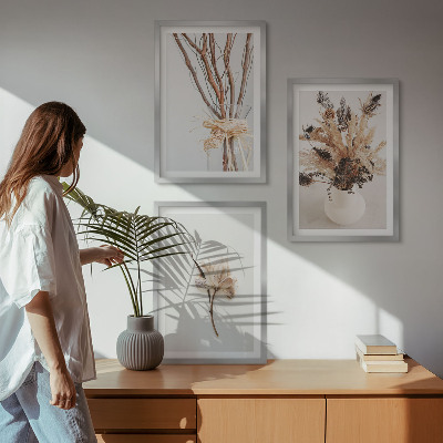 Zidna galerija Minimalističke grane cvijeća