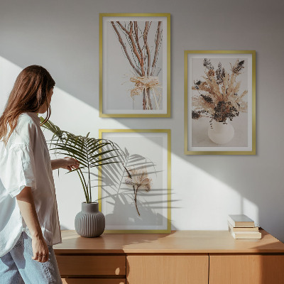 Zidna galerija Minimalističke grane cvijeća