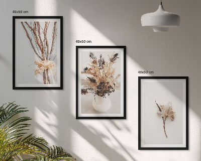 Zidna galerija Minimalističke grane cvijeća