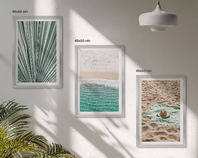 Zidna galerija Pogled na plažu i more s odmora