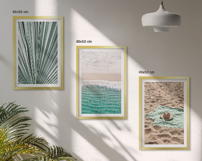 Zidna galerija Pogled na plažu i more s odmora
