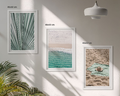 Zidna galerija Pogled na plažu i more s odmora
