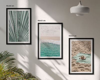 Zidna galerija Pogled na plažu i more s odmora