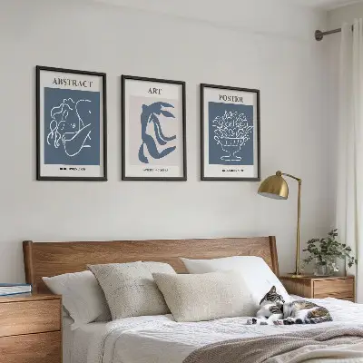 Zidna galerija elegantni apstraktni uzorci Matissea