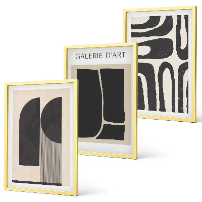 Zidna galerija Apstraktni minimalistički posteri