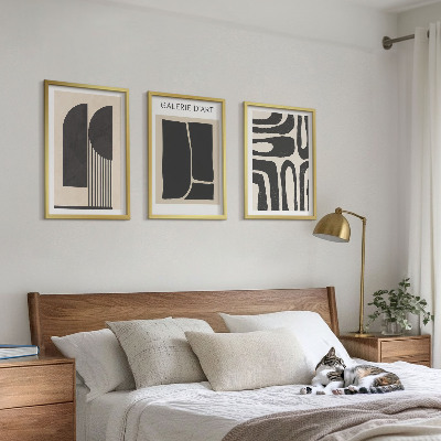 Zidna galerija Apstraktni minimalistički posteri