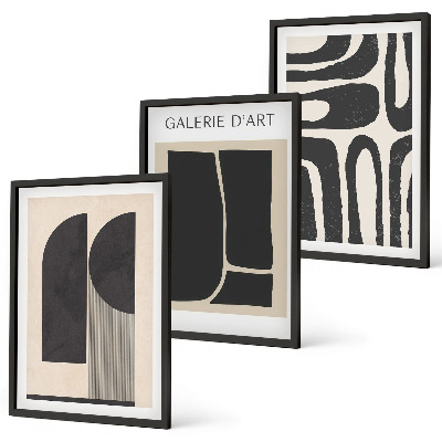 Zidna galerija Apstraktni minimalistički posteri