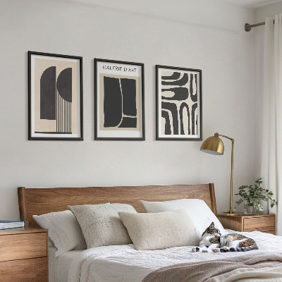 Zidna galerija Apstraktni minimalistički posteri