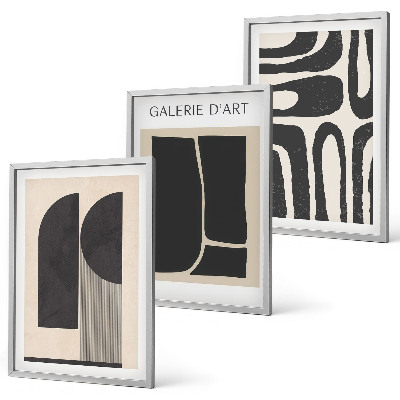 Zidna galerija Apstraktni minimalistički posteri