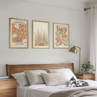 Zidna galerija Pastelno sunčano cvijeće