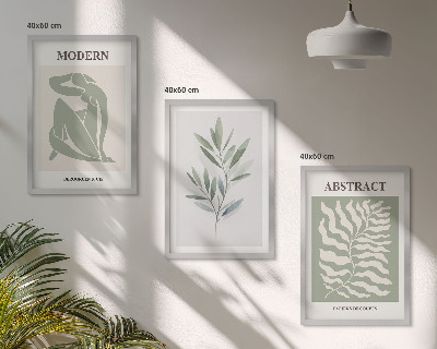 Zidna galerija Matisseov akvarelni boho dizajn