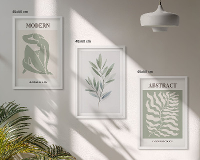Zidna galerija Matisseov akvarelni boho dizajn