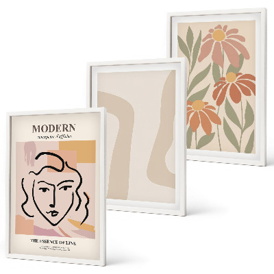 Zidna galerija Moderna apstraktna žena