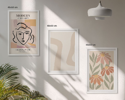 Zidna galerija Moderna apstraktna žena