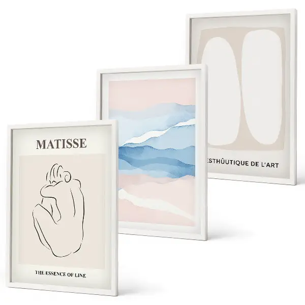 Zidna galerija apstraktni oblici Matisse