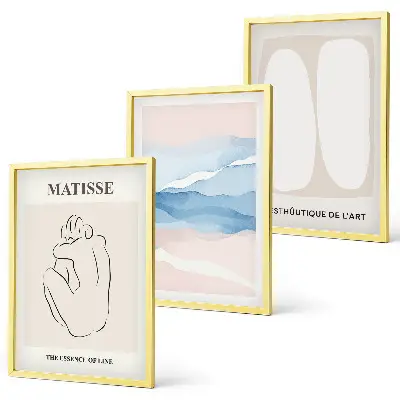 Zidna galerija apstraktni oblici Matisse