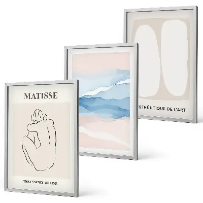 Zidna galerija apstraktni oblici Matisse