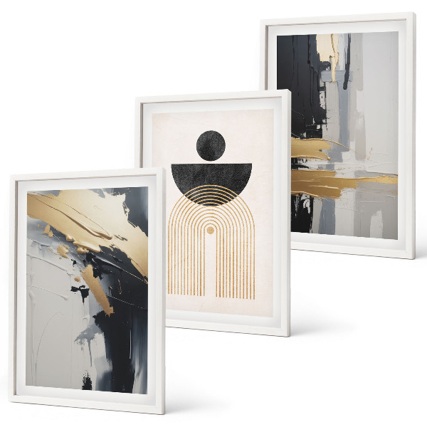 Zidna galerija Elegancija apstraktne geometrije