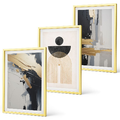 Zidna galerija Elegancija apstraktne geometrije