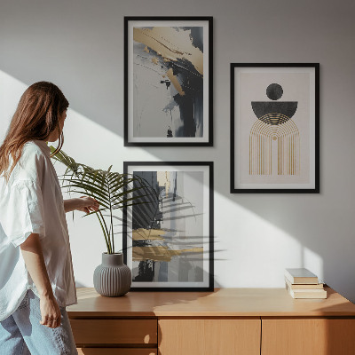 Zidna galerija Elegancija apstraktne geometrije