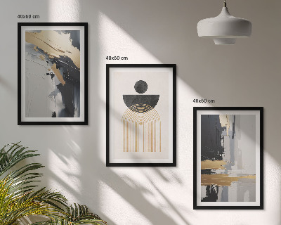 Zidna galerija Elegancija apstraktne geometrije