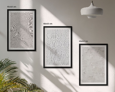 Set 3 slike u okviru Geometrijske strukture pješčanih uzoraka