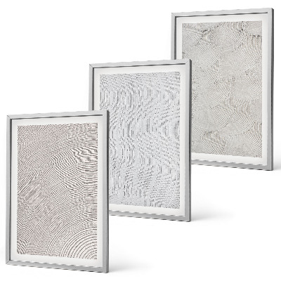 Set 3 slike u okviru Geometrijske strukture pješčanih uzoraka