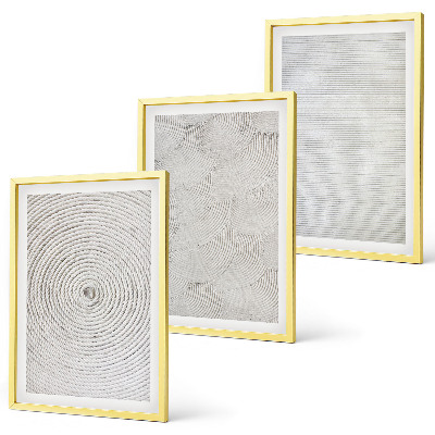 Zidna galerija Geometrijski uzorci od kartona