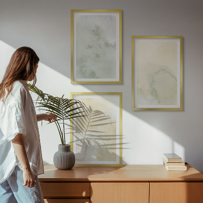 Zidna galerija Pastelne teksture akvarela