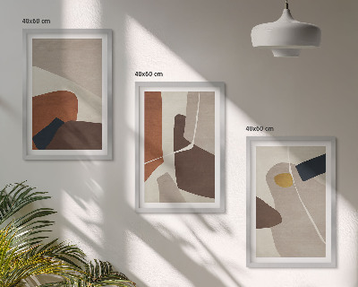 Zidna galerija Apstraktno boho slikarstvo